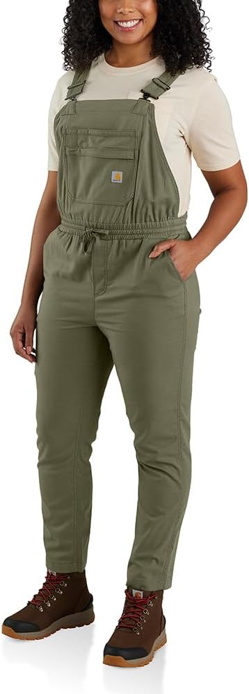 Carhartt Women's Force Relaxed Fit Ripstop комбинезон, Dusty Olive
Carhartt Women's Force Relaxed Fit Ripstop комбинезон, Dusty Olive