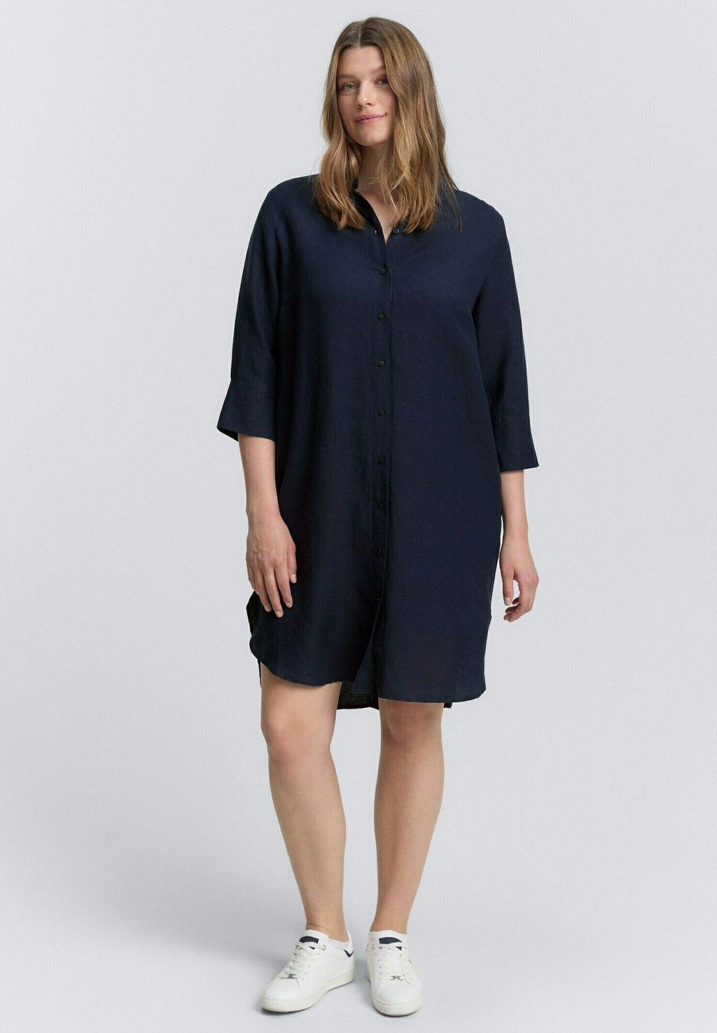 Платье-рубашка TOM TAILOR, темно-синий
Платье-рубашка TOM TAILOR, темно-синий