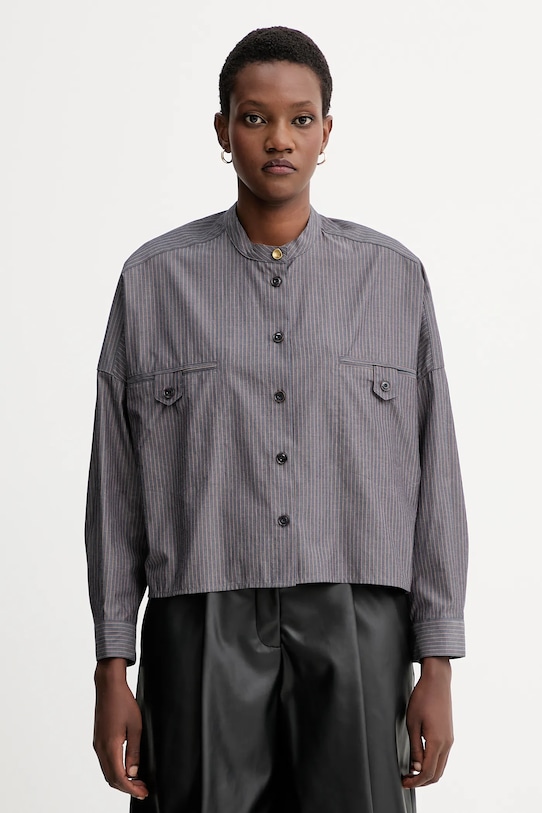Хлопковая рубашка Sessun, серый
Хлопковая рубашка Sessun, серый