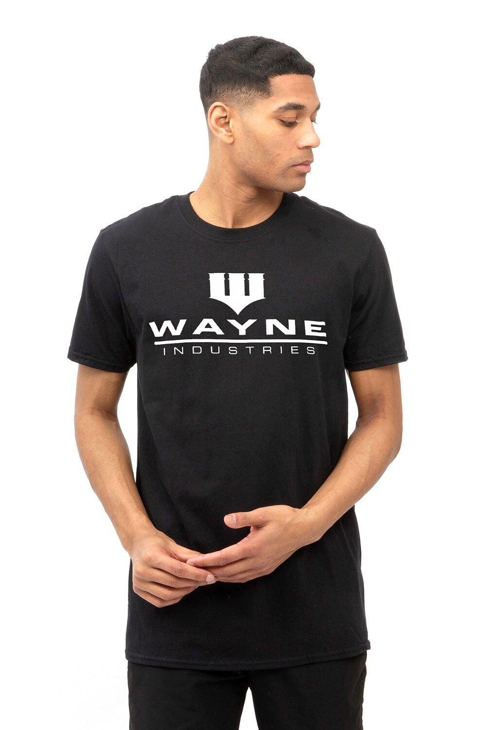 Хлопковая футболка с логотипом Wayne DC Comics, черный
Хлопковая футболка с логотипом Wayne DC Comics, черный