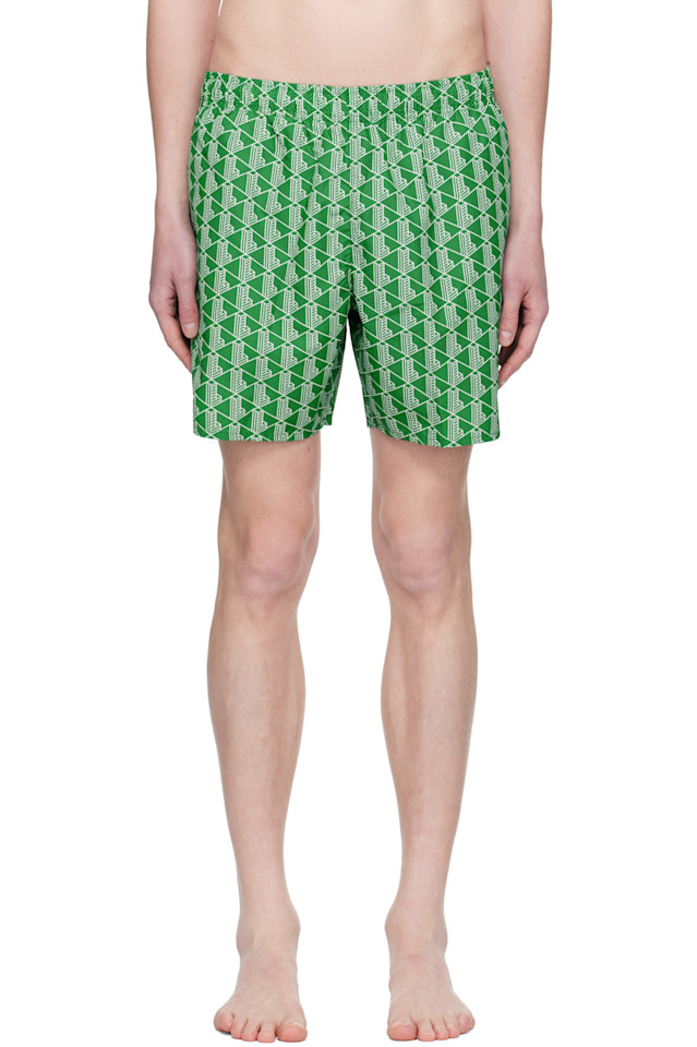 Монограммные плавки Lacoste, зеленый
Монограммные плавки Lacoste, зеленый