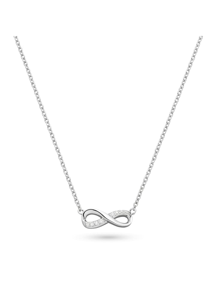s.Oliver Серебряное колье с серебряным элементом в виде знака бесконечности
s.Oliver Серебряное колье с серебряным элементом в виде знака бесконечности