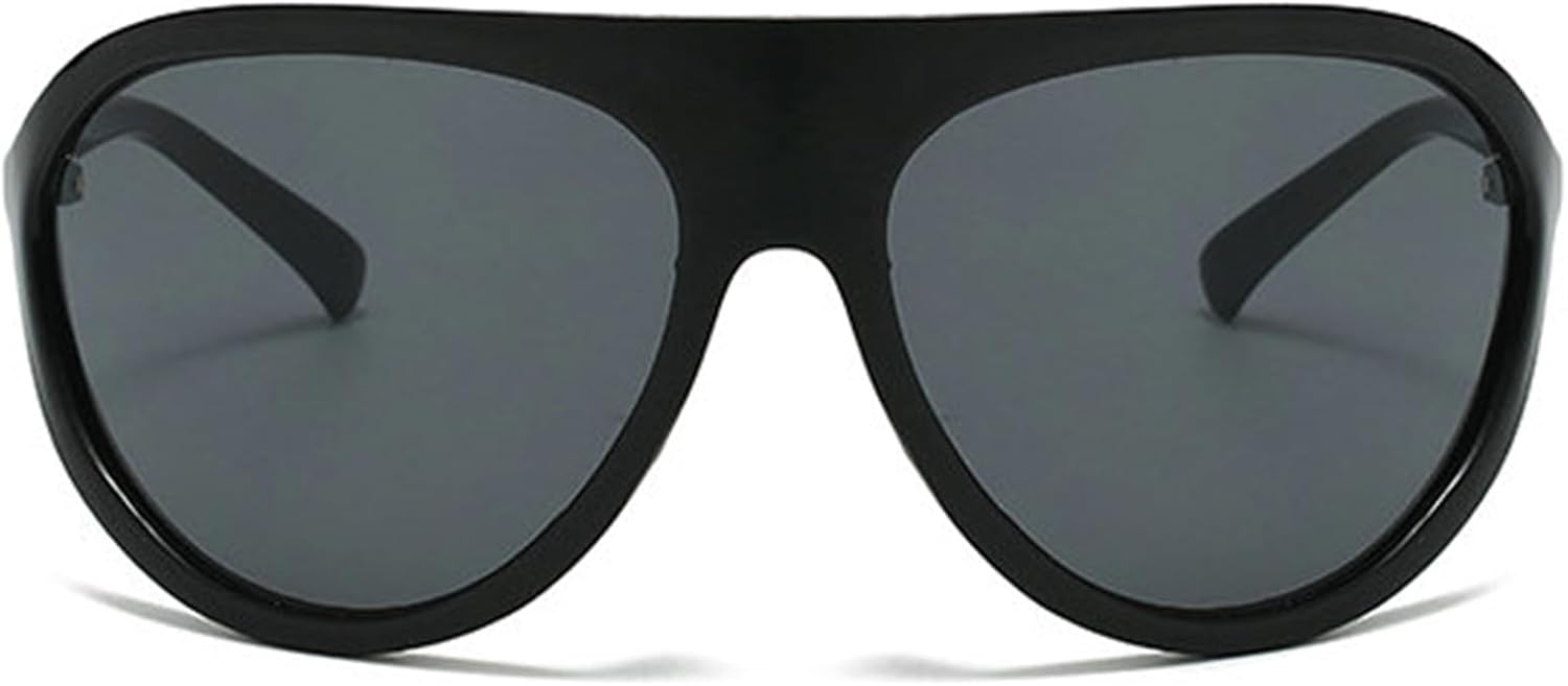 Винтажные солнцезащитные очки-пилот большого размера для женщин и мужчин, с крупной оправой, ветрозащитные, популярные панк-очки с защитой от УФ-излучения UV400 helena, C1
Винтажные солнцезащитные очки-пилот большого размера для женщин и мужчин, с крупной оправой, ветрозащитные, популярные панк-очки с защитой от УФ-излучения UV400 helena, C1