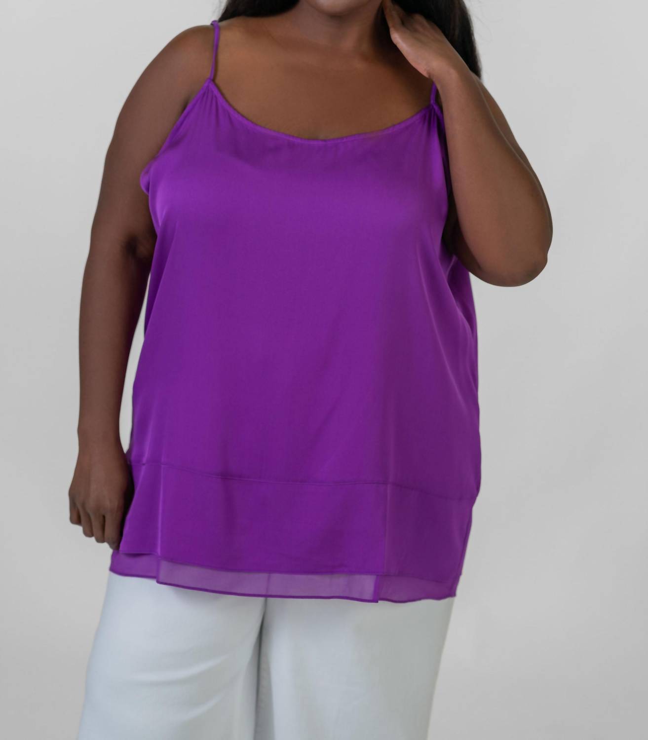 Топ Zanzi Cami In Violet Nouvelle / Silk95five
Топ Zanzi Cami In Violet Nouvelle / Silk95five