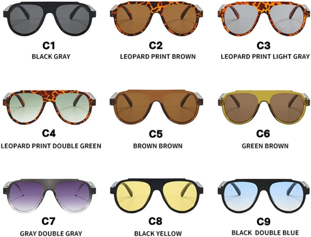 Солнцезащитные очки с защитой UV400 | Большая оправа, цветные линзы | Для женщин и мужчин, для занятий спортом на открытом воздухе и вождения DSVIGF, Green Brown
Солнцезащитные очки с защитой UV400 | Большая оправа, цветные линзы | Для женщин и мужчин, для занятий спортом на открытом воздухе и вождения DSVIGF, Green Brown