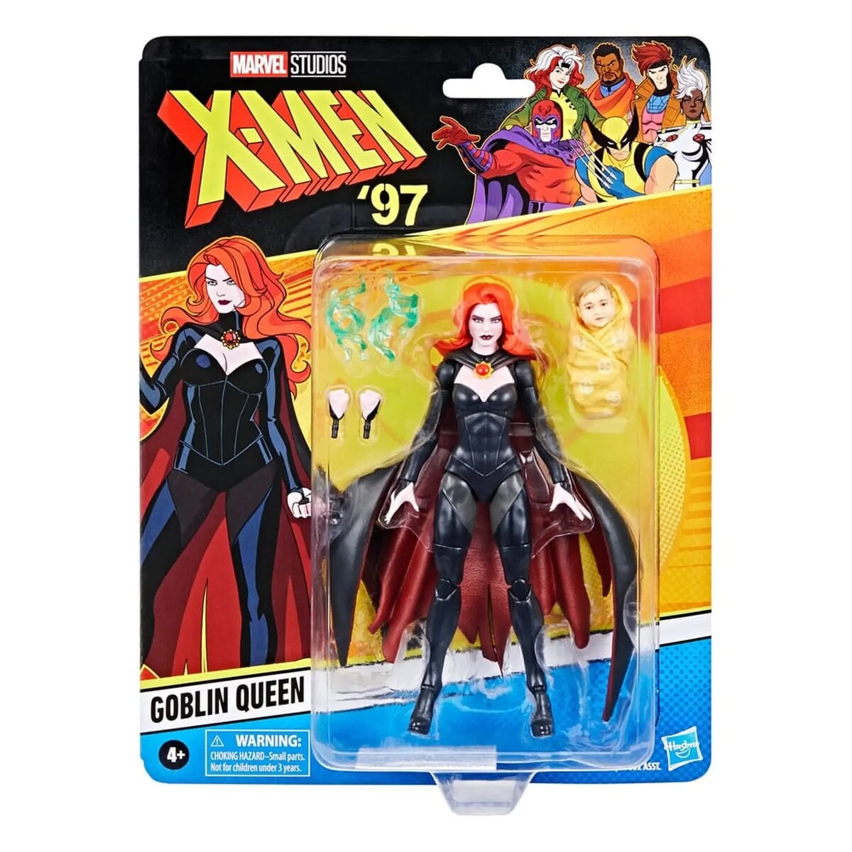 Marvel Legends: X-Men '97 — фигурка Королевы гоблинов (15 см) Hasbro
Marvel Legends: X-Men '97 — фигурка Королевы гоблинов (15 см) Hasbro