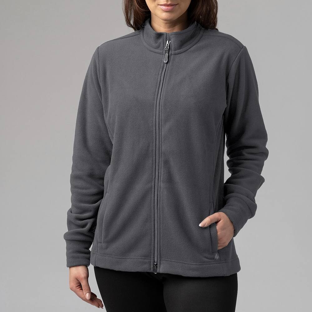 Женская теплая куртка Jasmine Original из суперматового флиса с двойной молнией Heat Holders, цвет Iron Gray
Женская теплая куртка Jasmine Original из суперматового флиса с двойной молнией Heat Holders, цвет Iron Gray