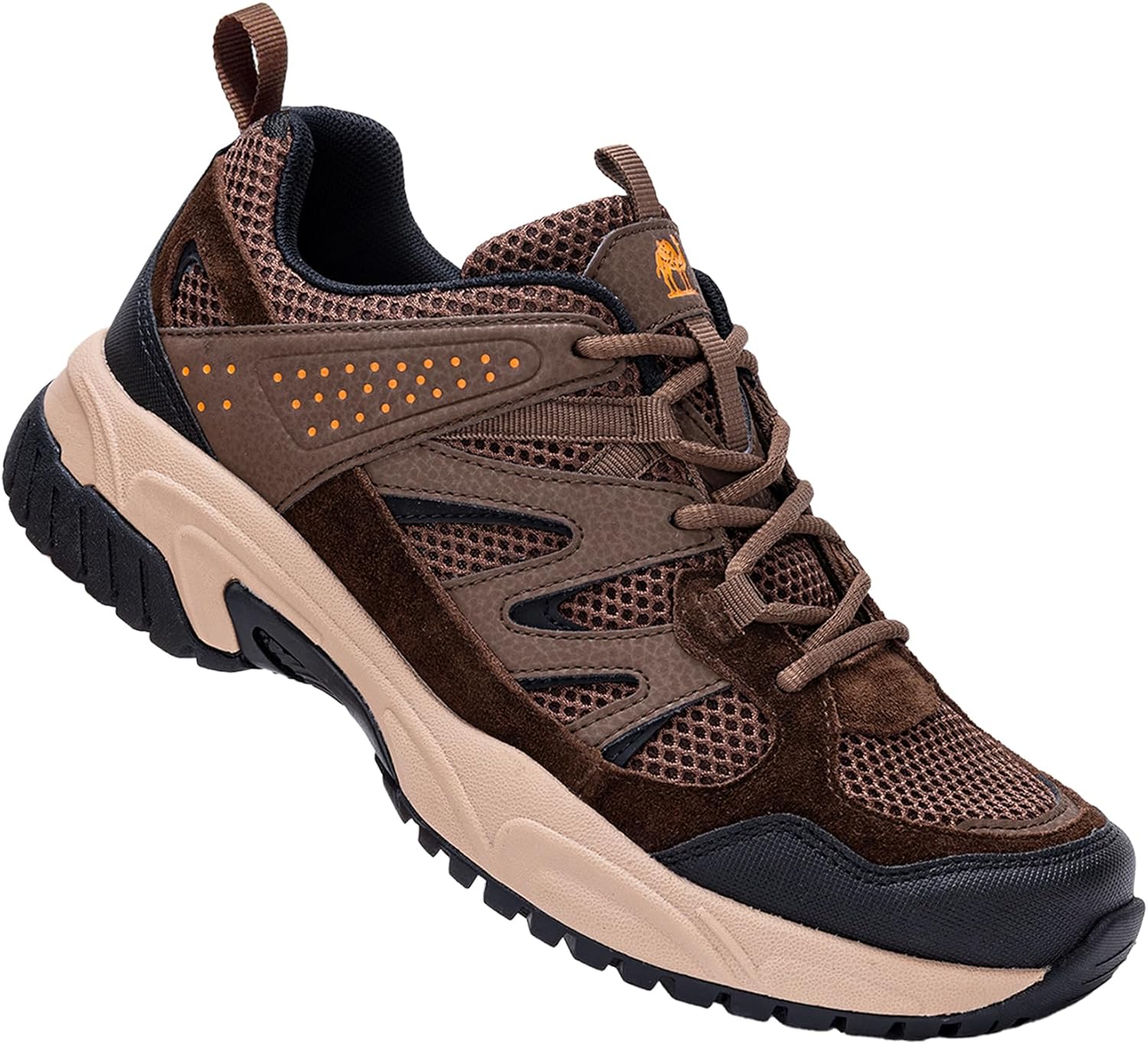 Мужские походные кроссовки CAMELSPORTS, легкие, с противоскользящей подошвой, дышащие, низкие, для прогулок на открытом воздухе, трекинга, пеших походов и скалолазания, коричневый
Мужские походные кроссовки CAMELSPORTS, легкие, с противоскользящей подошвой, дышащие, низкие, для прогулок на открытом воздухе, трекинга, пеших походов и скалолазания, коричневый