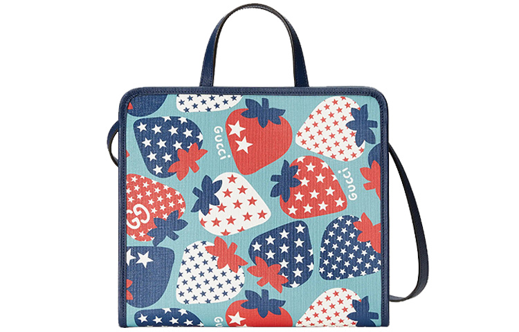 Сумка-шоппер из холста с кожаными деталями, сумка через плечо, кроссбоди, детская сумка Kids' GUCCI 
Сумка-шоппер из холста с кожаными деталями, сумка через плечо, кроссбоди, детская сумка Kids' GUCCI