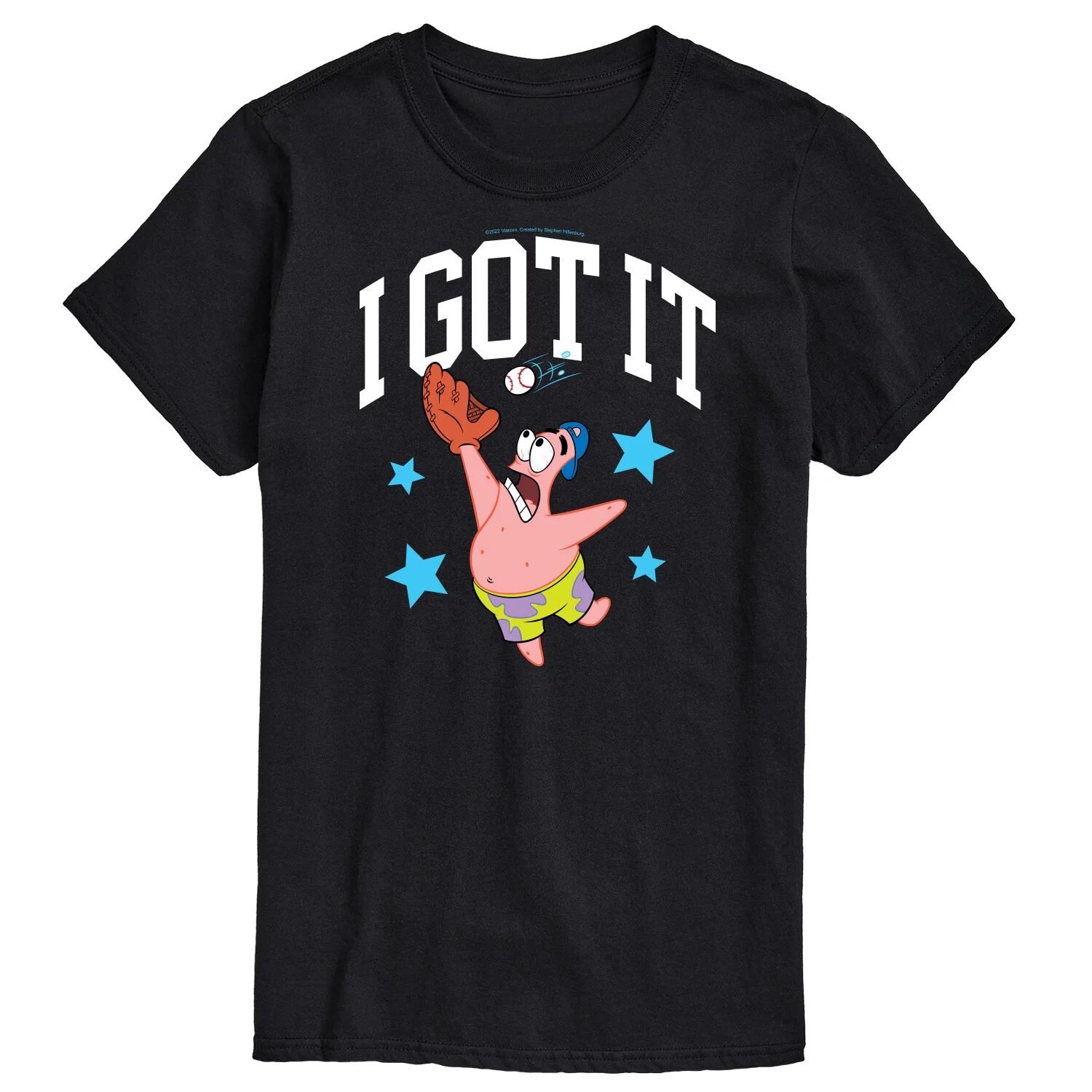 Футболка с рисунком Big & Tall Spongebob Squarepants I Got It, Black Nickelodeon, черный
Футболка с рисунком Big & Tall Spongebob Squarepants I Got It, Black Nickelodeon, черный