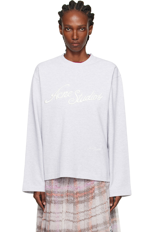 Acne Studios Серая футболка с вышитым логотипом, Серый, Acne Studios Серая футболка с вышитым логотипом
Acne Studios Серая футболка с вышитым логотипом, Серый, Acne Studios Серая футболка с вышитым логотипом