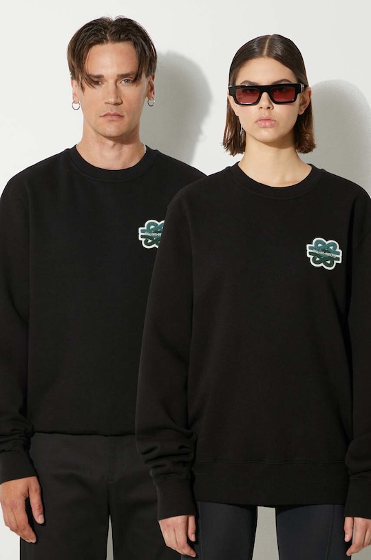 Хлопковая толстовка Gowtu Filling Pieces, черный
Хлопковая толстовка Gowtu Filling Pieces, черный