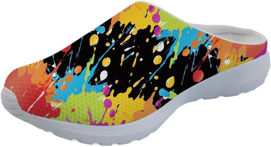 Forchrinse Hawaiian Palm Tree Watercolor Sky Beach Женские слипоны-мюли Мужские прогулочные кроссовки Садовые сабо Домашние туфли Легкие, Splatter Tie Dye
Forchrinse Hawaiian Palm Tree Watercolor Sky Beach Женские слипоны-мюли Мужские прогулочные кроссовки Садовые сабо Домашние туфли Легкие, Splatter Tie Dye