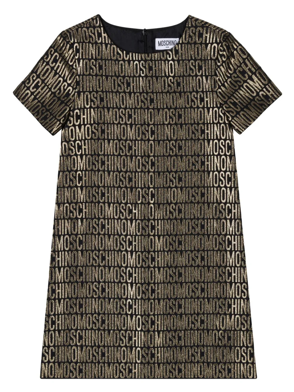 Платье с логотипом Moschino Kids, золотой
Платье с логотипом Moschino Kids, золотой