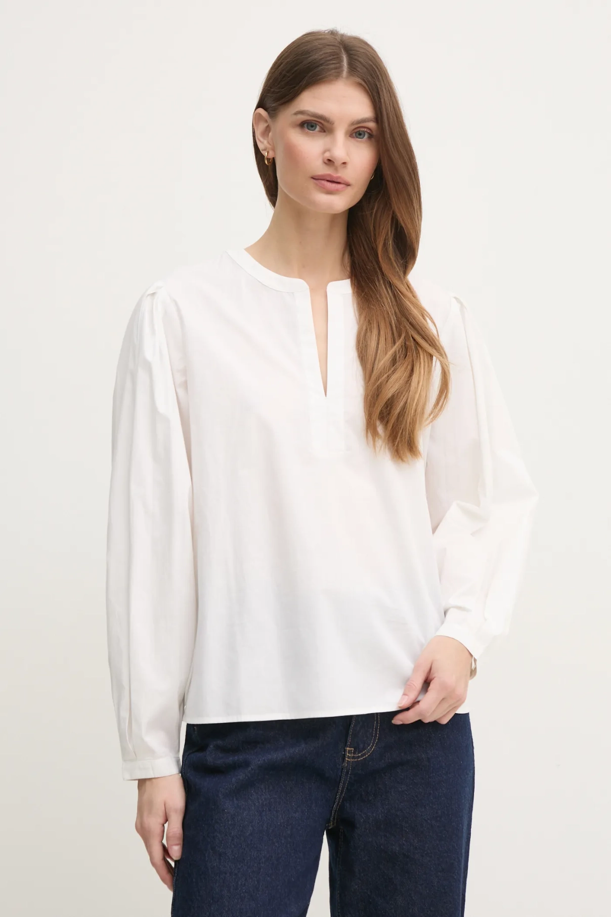 Хлопковая блузка Tommy Hilfiger, белый
Хлопковая блузка Tommy Hilfiger, белый