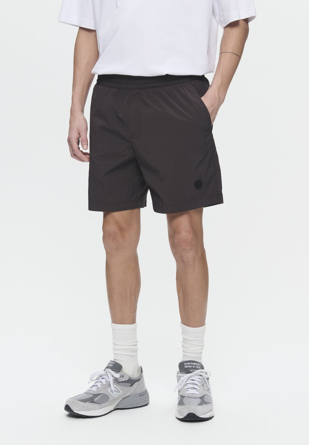 Пляжные шорты WWDub swim trunks DOUBLE A BY W.W., коричневый 
Пляжные шорты WWDub swim trunks DOUBLE A BY W.W., коричневый