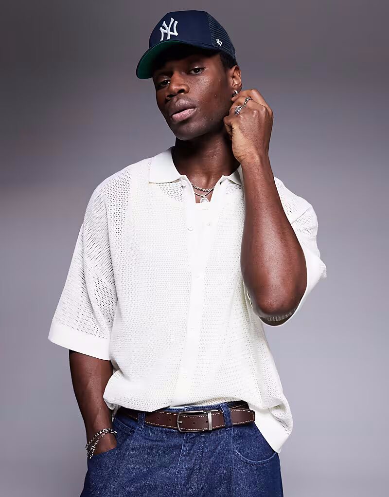 Белая рубашка крючком ADPT
Белая рубашка крючком ADPT