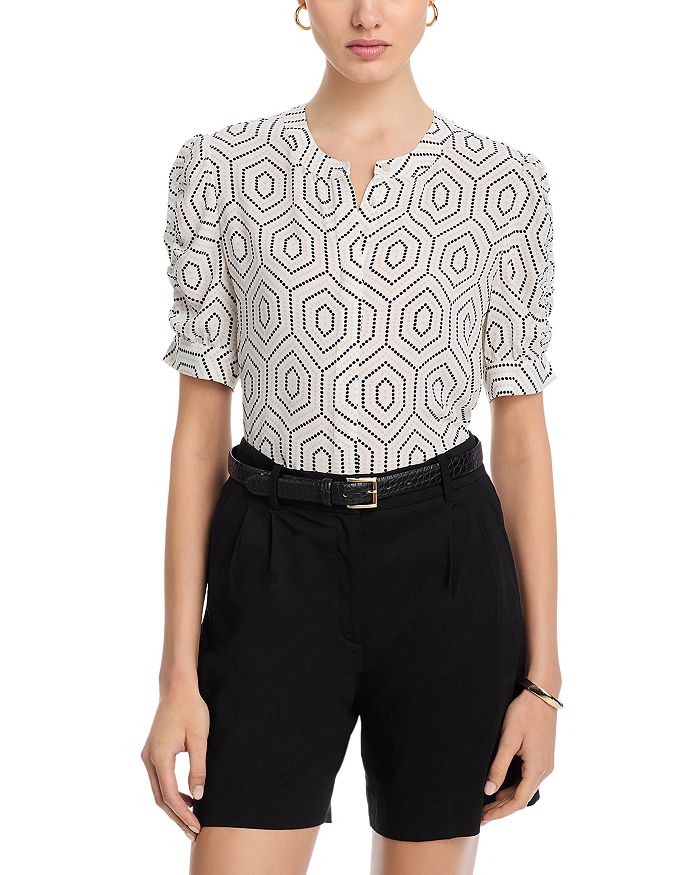 Блузка с рукавами-фонариками T Tahari, мультиколор
Блузка с рукавами-фонариками T Tahari, мультиколор