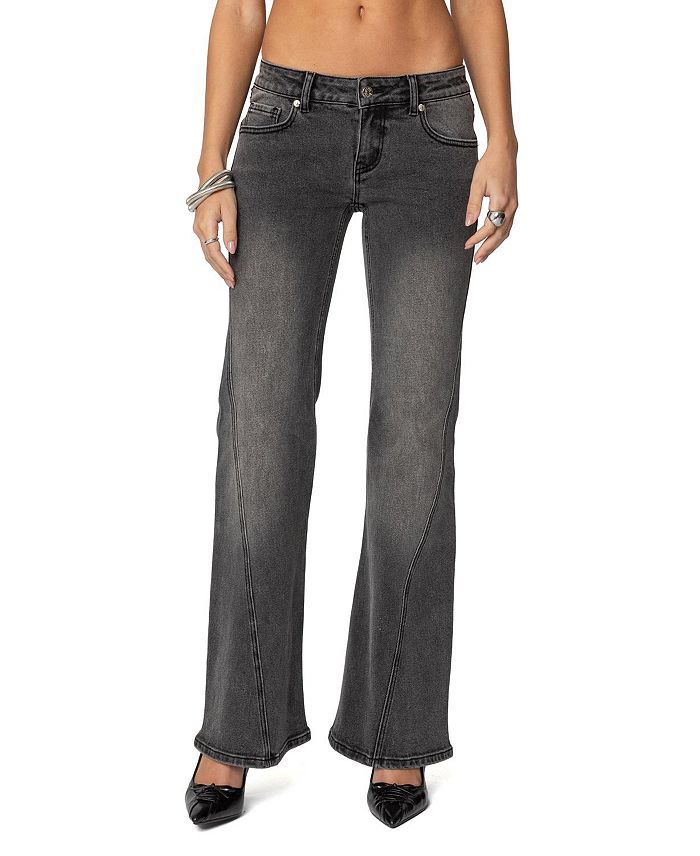 Колтон Джинсы с расклешенными штанинами и низкой посадкой, черный оттенок Edikted, черный
Колтон Джинсы с расклешенными штанинами и низкой посадкой, черный оттенок Edikted, черный