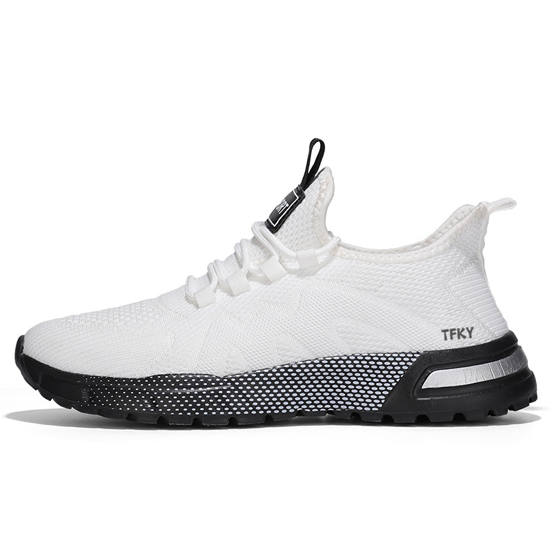 TFKY Мужские белые противоскользящие быстросохнущие кэжуал кеды, цвет White
TFKY Мужские белые противоскользящие быстросохнущие кэжуал кеды, цвет White