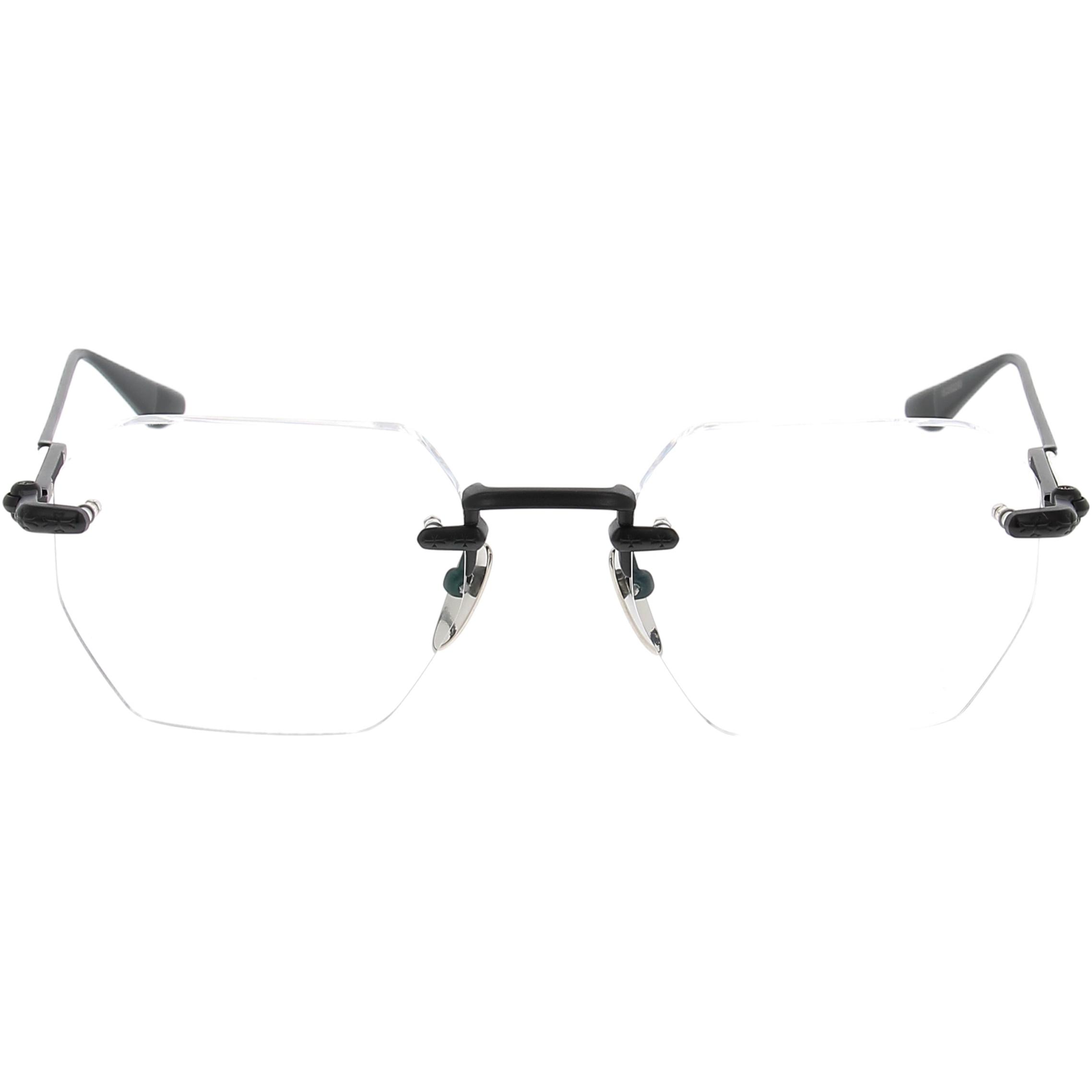 Мужская оправа для очков неправильной формы Chrome Hearts, черный
Мужская оправа для очков неправильной формы Chrome Hearts, черный