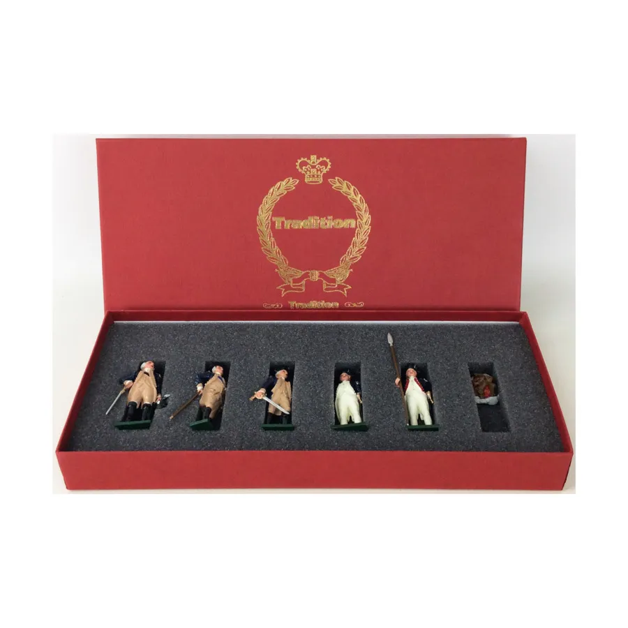 Американская война за независимость - Американские генералы, Historical Miniatures (Tradition of London) (54mm) 
Американская война за независимость - Американские генералы, Historical Miniatures (Tradition of London) (54mm)