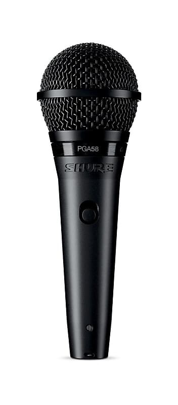 Кардиоидный динамический вокальный микрофон Shure PGA58-QTR
Кардиоидный динамический вокальный микрофон Shure PGA58-QTR