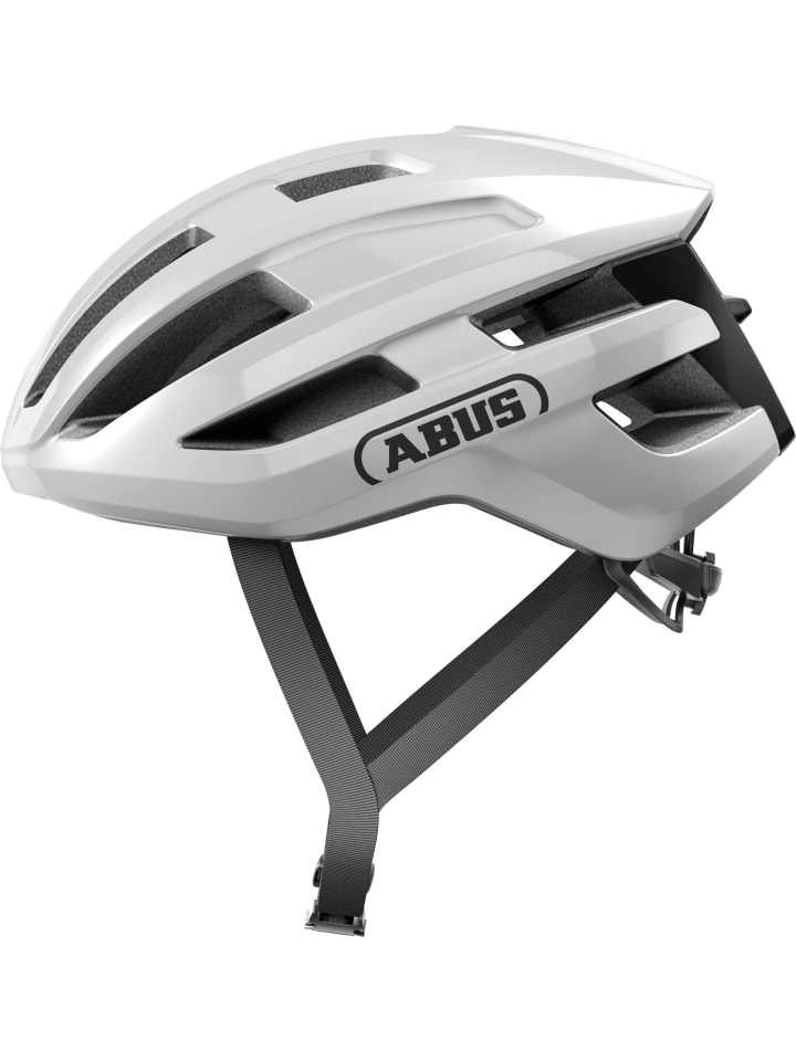 ABUS Велосипедный шлем PowerDome блестящего белого цвета
ABUS Велосипедный шлем PowerDome блестящего белого цвета