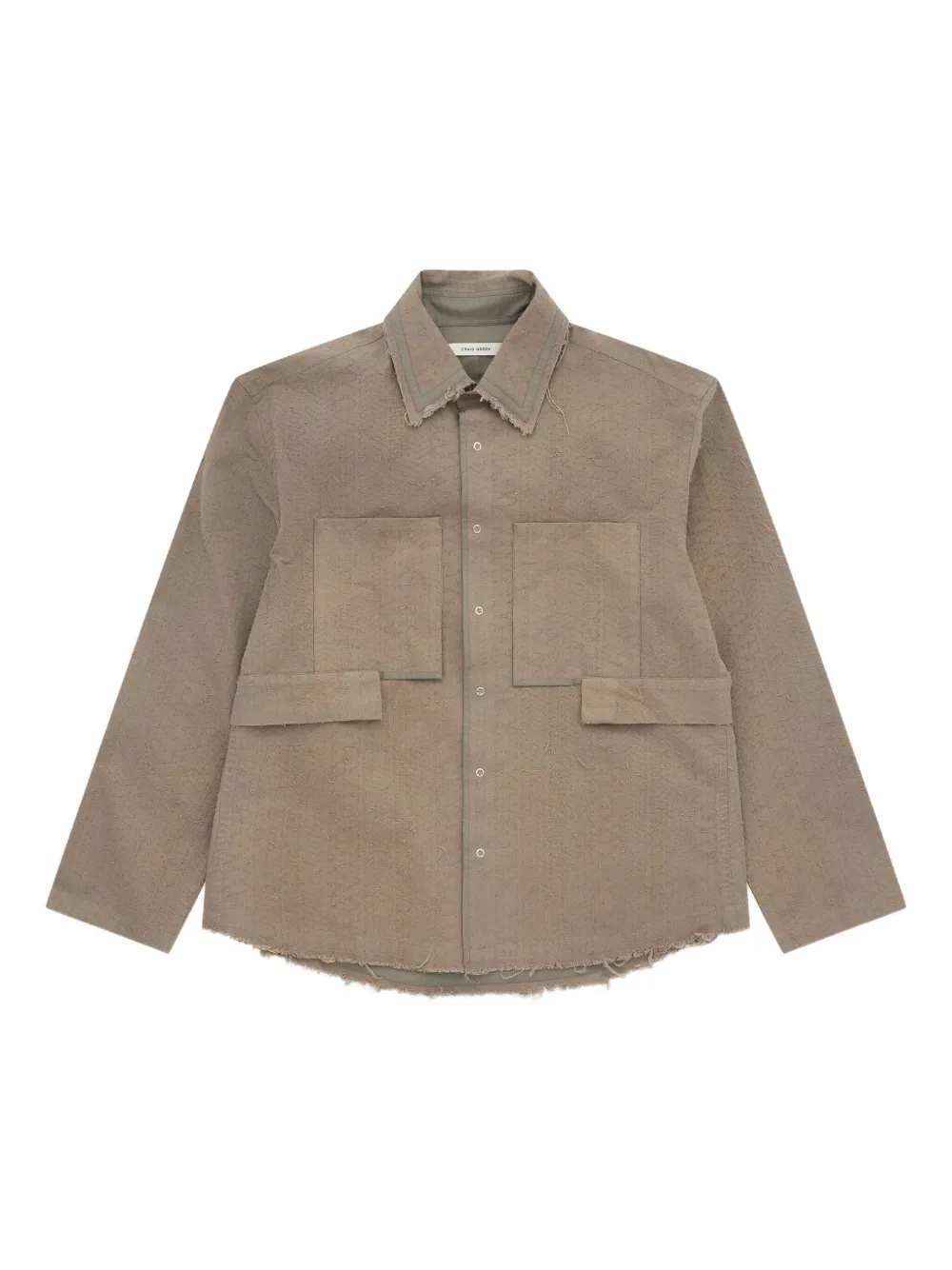 Рубашка с карманом Craig Green, коричневый
Рубашка с карманом Craig Green, коричневый