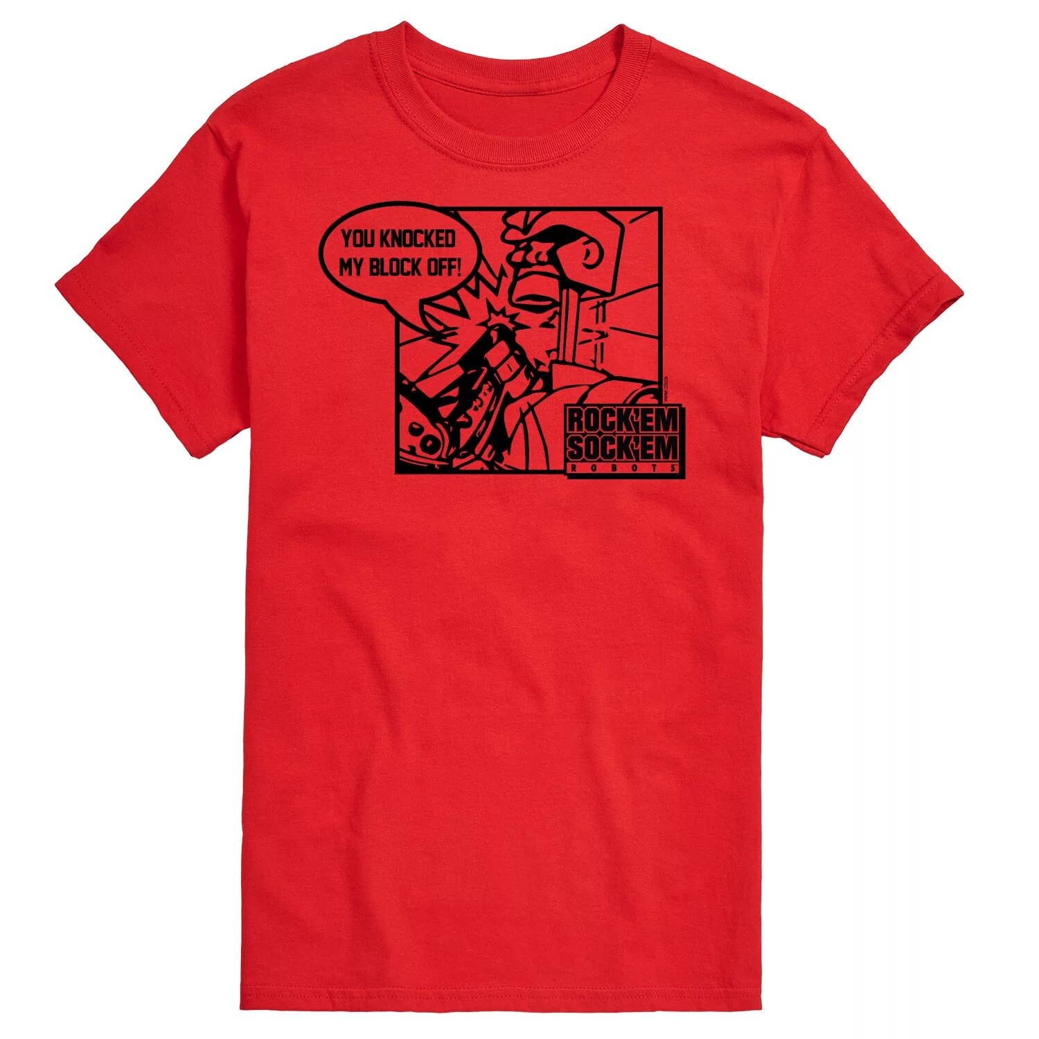 Футболка Big & Tall Rock Em Sock Em Knock Block Licensed Character, красный
Футболка Big & Tall Rock Em Sock Em Knock Block Licensed Character, красный