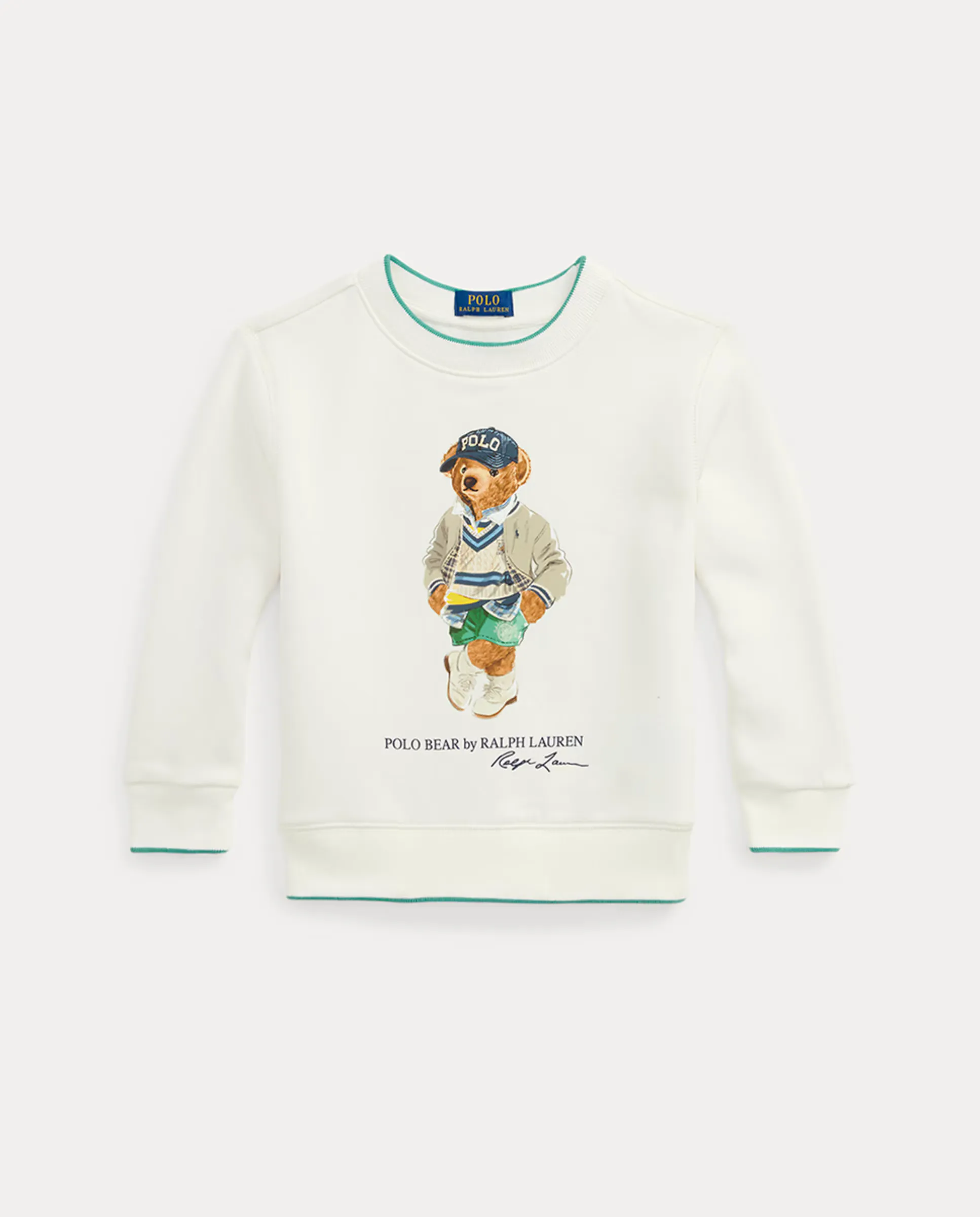 Детская толстовка из флиса с Polo Bear Polo Ralph Lauren, цвет Crudo
Детская толстовка из флиса с Polo Bear Polo Ralph Lauren, цвет Crudo