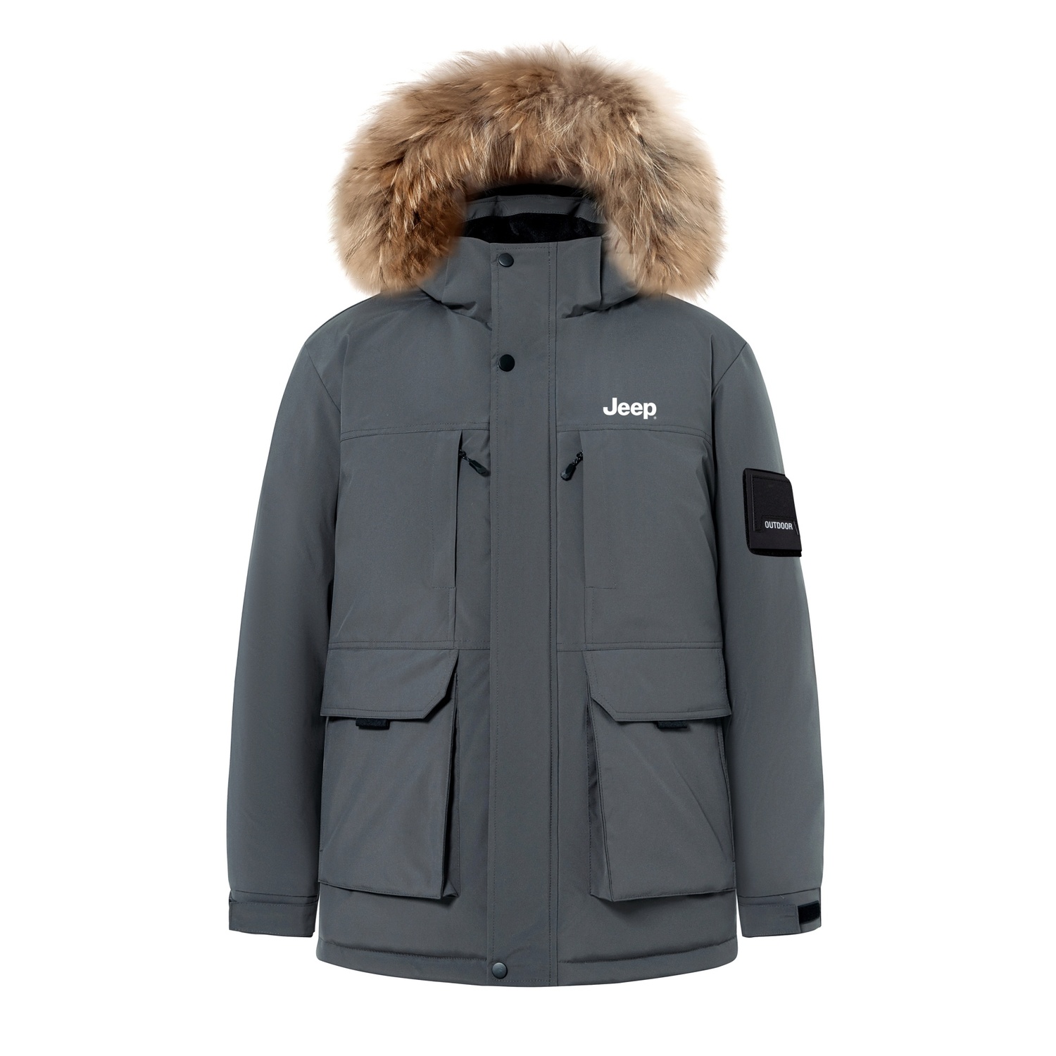 Пуховик Unisex утепленный парка Jeep, smoke серый
Пуховик Unisex утепленный парка Jeep, smoke серый