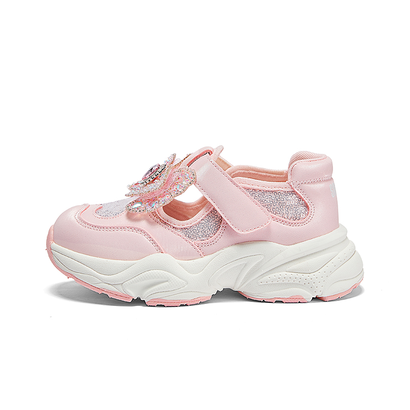 Коллекция мерцающей обуви. Нескользящие износостойкие низкие детские сандалии. Snoffy, розовый
Коллекция мерцающей обуви. Нескользящие износостойкие низкие детские сандалии. Snoffy, розовый