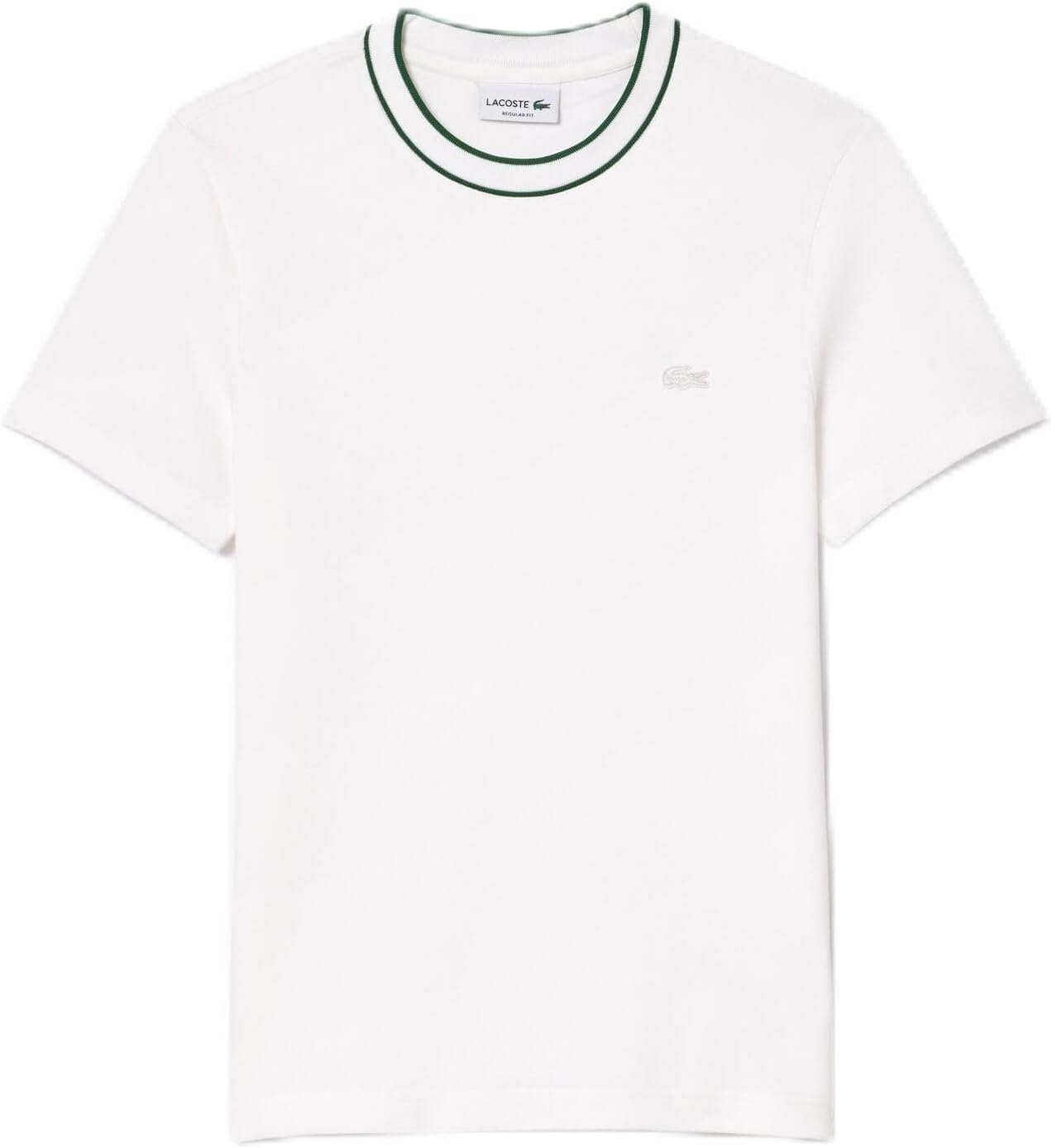 Мужская футболка Lacoste Official с подкладкой и ребристым воротником-стойкой, модель TH1004-10, белый
Мужская футболка Lacoste Official с подкладкой и ребристым воротником-стойкой, модель TH1004-10, белый