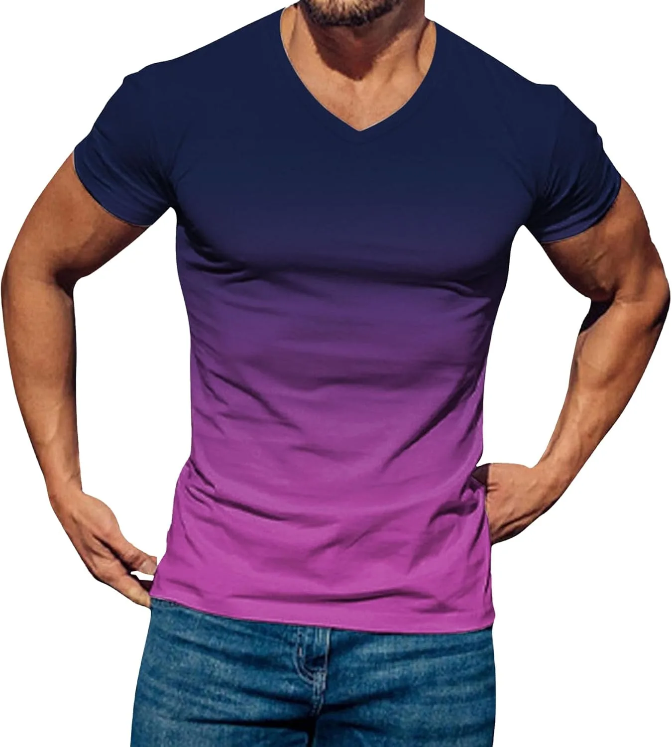 Майифу-GJ Мужская футболка с коротким рукавом Casual Relaxed Fit Gradient Polo Maiyifu-GJ
Майифу-GJ Мужская футболка с коротким рукавом Casual Relaxed Fit Gradient Polo Maiyifu-GJ