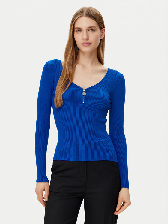 Облегающий свитер 232-MBANZA Morgan, синий
Облегающий свитер 232-MBANZA Morgan, синий