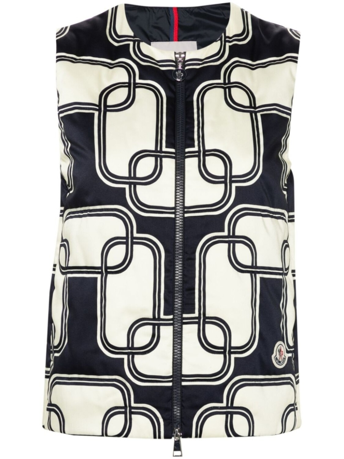 Moncler топ Fedra с принтом Chain, желтый 
Moncler топ Fedra с принтом Chain, желтый