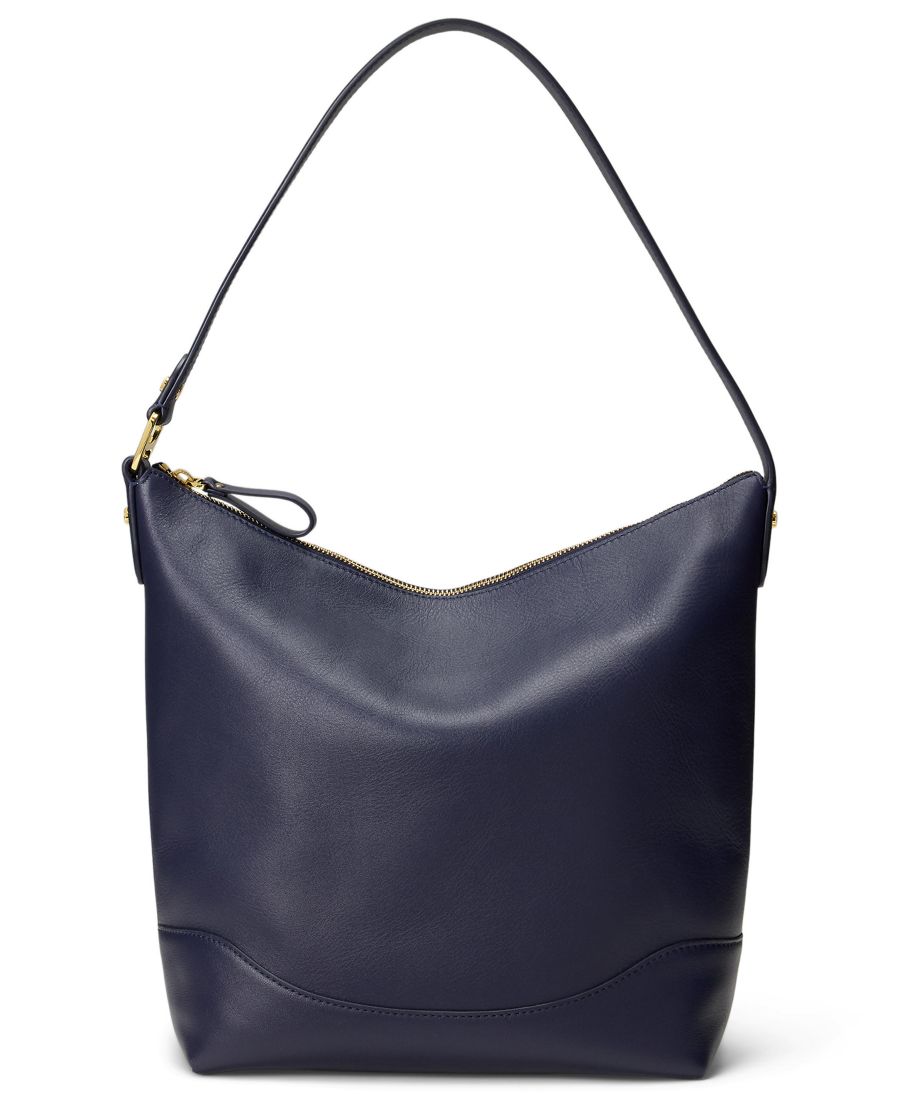 Большая кожаная сумка-ведро Tasha Lauren Ralph Lauren, Navy
Большая кожаная сумка-ведро Tasha Lauren Ralph Lauren, Navy