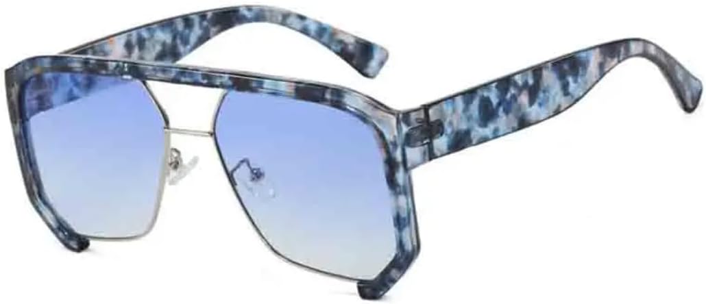 Винтажные солнцезащитные очки в полуободковой оправе для женщин, толстая оправа с двойной перемычкой, стильные многоугольные солнцезащитные очки UV400 для путешествий VVTWSSW, Flower Blue
Винтажные солнцезащитные очки в полуободковой оправе для женщин, толстая оправа с двойной перемычкой, стильные многоугольные солнцезащитные очки UV400 для путешествий VVTWSSW, Flower Blue