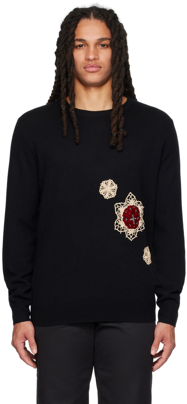 BENTGABLENITS SSENSE Эксклюзивный черный свитер
BENTGABLENITS SSENSE Эксклюзивный черный свитер