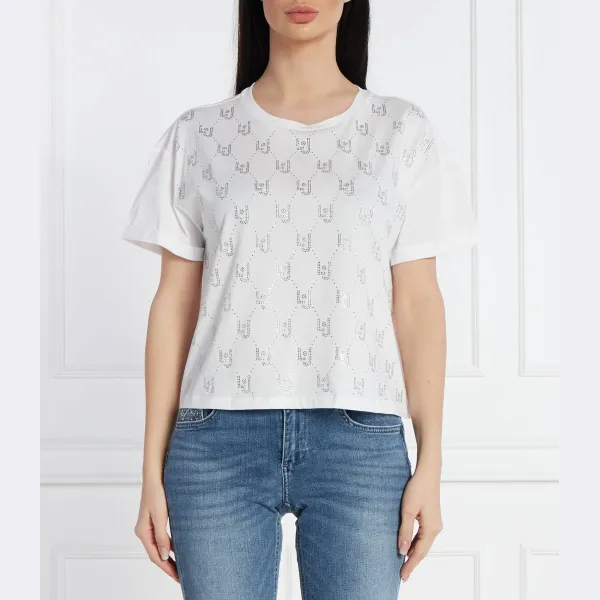 Футболка свободного кроя Liu Jo, белый
Футболка свободного кроя Liu Jo, белый