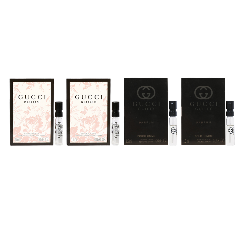 Набор пробников Floral Delight Collection из четырех ароматов Eau De Parfum Eau De Toilette 1,5 мл GUCCI
Набор пробников Floral Delight Collection из четырех ароматов Eau De Parfum Eau De Toilette 1,5 мл GUCCI