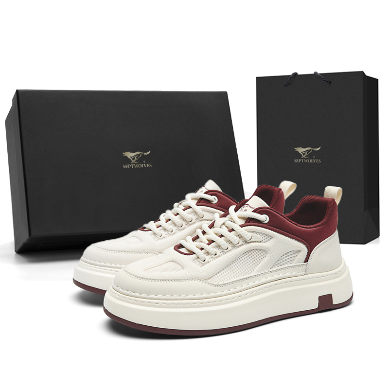 SEPTWOLVES Мужские низкие скейтбордские кеды бежево-бело-красные (стандартный кожаный размер обуви), цвет Beige White Red (Standard Leather Shoe Size)
SEPTWOLVES Мужские низкие скейтбордские кеды бежево-бело-красные (стандартный кожаный размер обуви), цвет Beige White Red (Standard Leather Shoe Size)