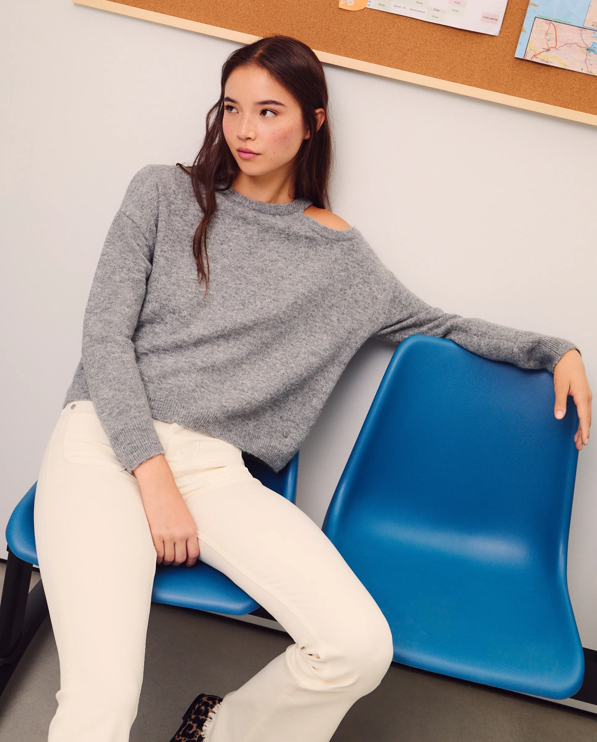 Женская майка с вырезом звезда Green Coast, серый
Женская майка с вырезом звезда Green Coast, серый