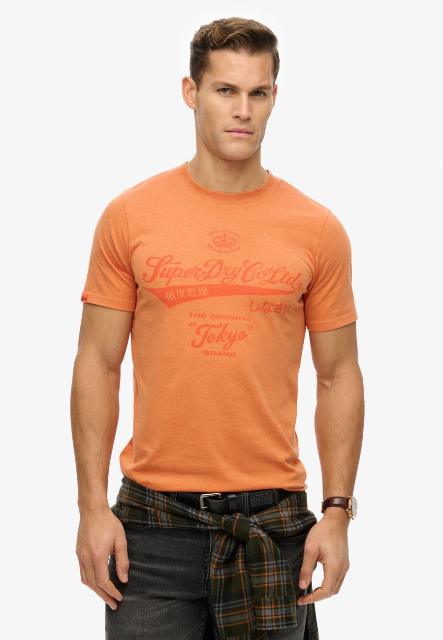 Футболка Superdry, Mandarine/Dark orange
Футболка Superdry, Mandarine/Dark orange