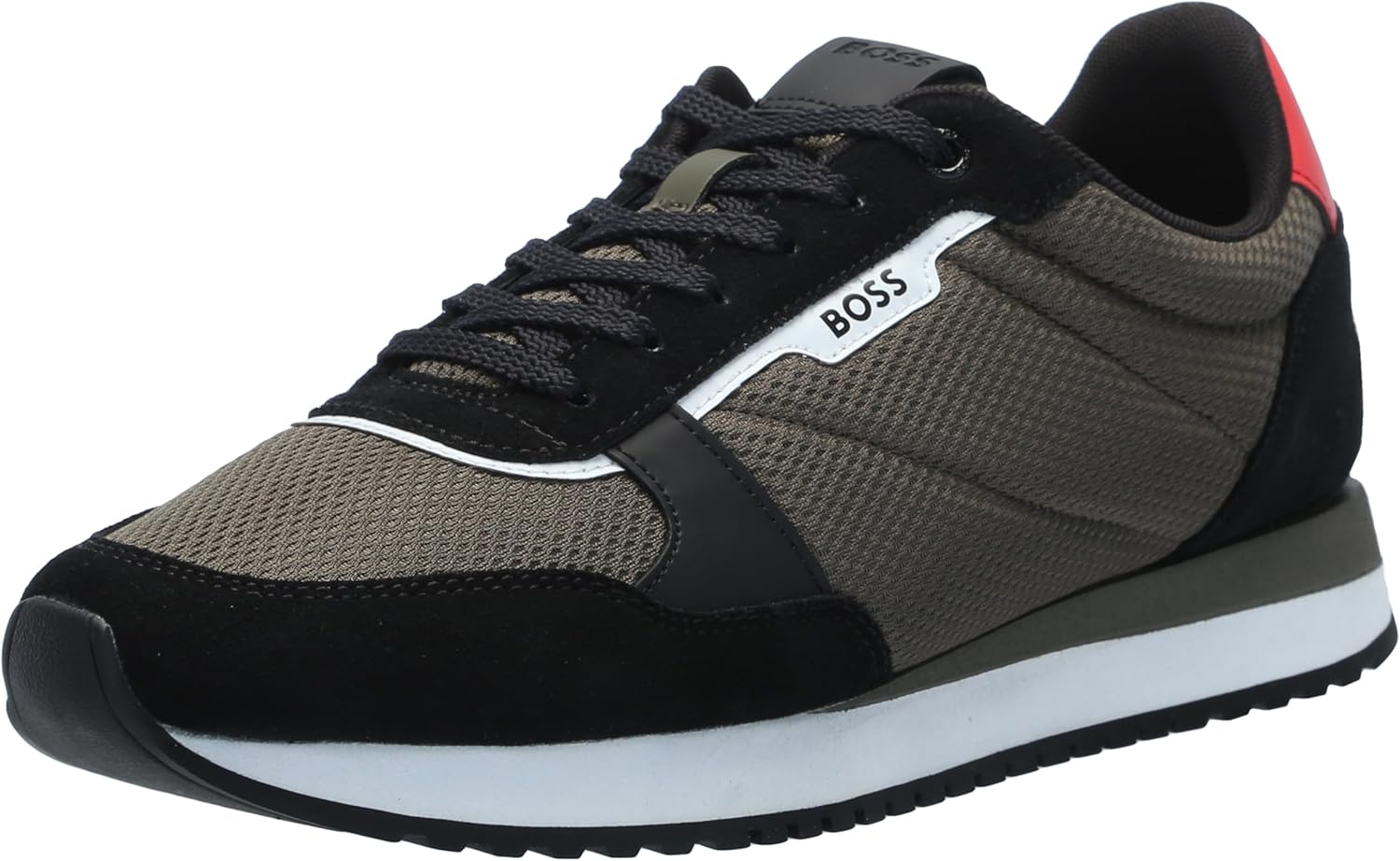 BOSS мужские кроссовки Kai Retro Low Profile, Green Olive
BOSS мужские кроссовки Kai Retro Low Profile, Green Olive