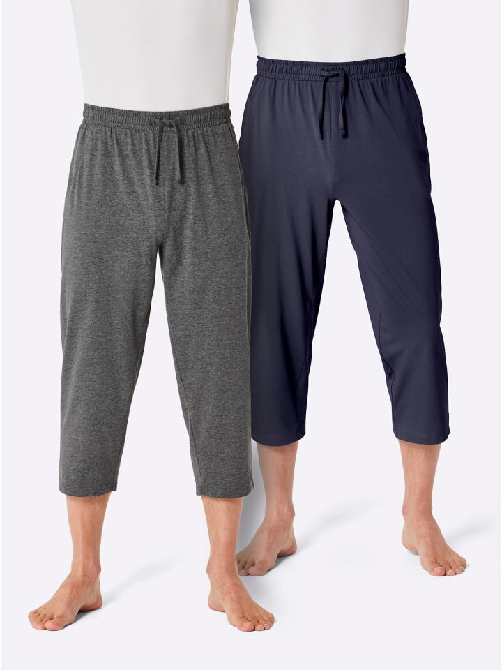 Брюки длиной 3/4 темно-синего и антрацитового меланжа WITT WEIDEN
Брюки длиной 3/4 темно-синего и антрацитового меланжа WITT WEIDEN