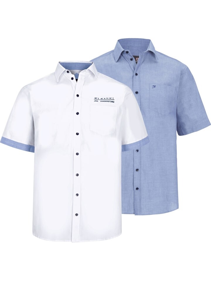 Рубашка Jan Vanderstorm, цвет weiß hellblau
Рубашка Jan Vanderstorm, цвет weiß hellblau