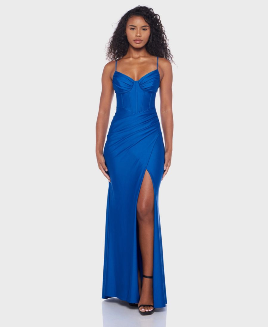 Платье-корсаж для подростков с драпировкой B Darlin, Royal
Платье-корсаж для подростков с драпировкой B Darlin, Royal