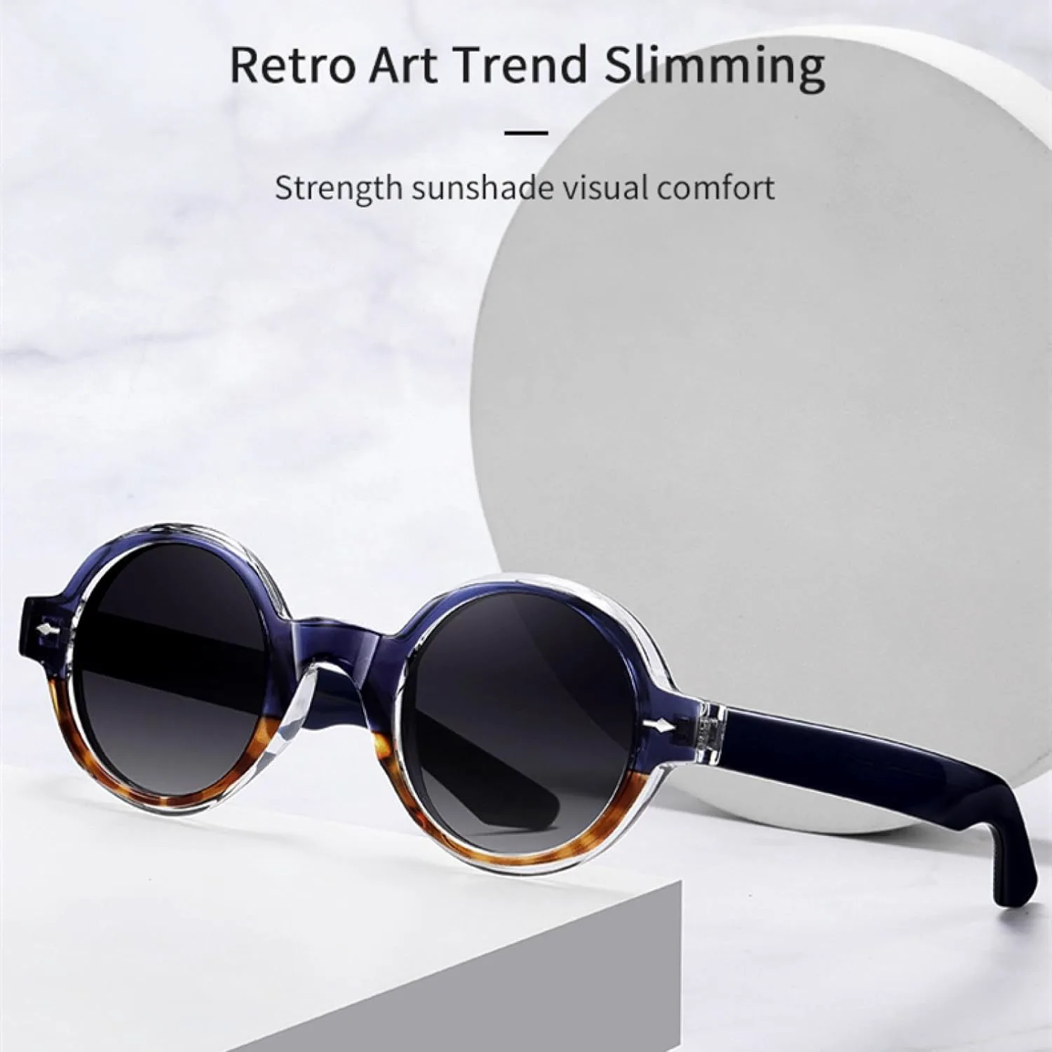 Женские поляризованные солнцезащитные очки, мужские солнцезащитные очки UV400 из ацетата в круглой оправе, для кемпинга и вечеринок VFDHN, Blue Douhua Gray
Женские поляризованные солнцезащитные очки, мужские солнцезащитные очки UV400 из ацетата в круглой оправе, для кемпинга и вечеринок VFDHN, Blue Douhua Gray